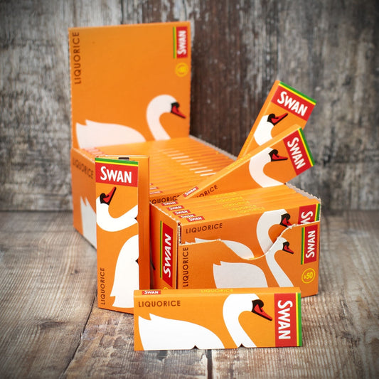 Swan Rolling Papers Liquorice | Box of 50