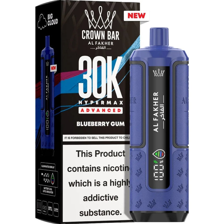 Al Fakher Crownbar Hypermax 30K Puffs Prefilled Vape Kit