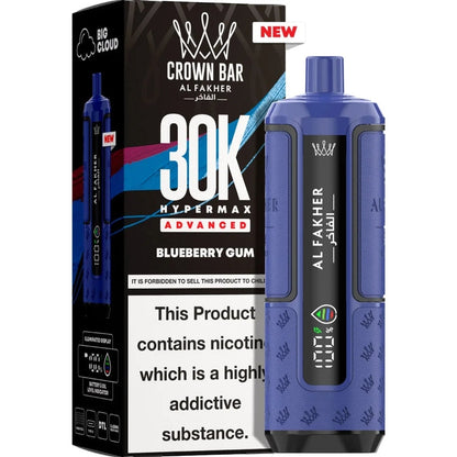 Al Fakher Crownbar Hypermax 30K Puffs Prefilled Vape Kit