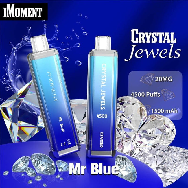 Crystal Jewels 4500 Disposable Vape Pod-Box Of 10: A Premium Vaping Experience - vapeswholesale