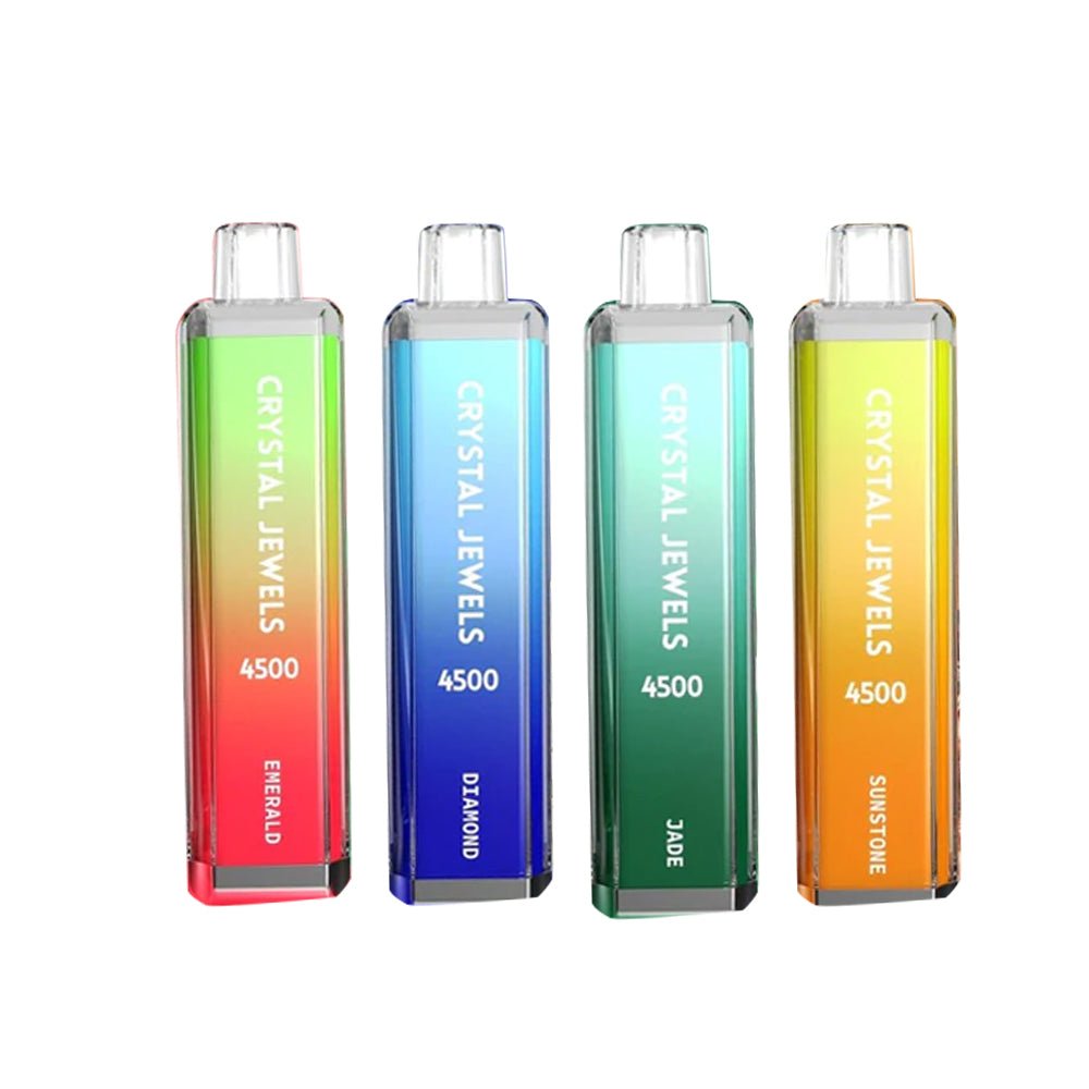 Crystal Jewels 4500 Disposable Vape Pod-Box Of 10: A Premium Vaping Experience - vapeswholesale