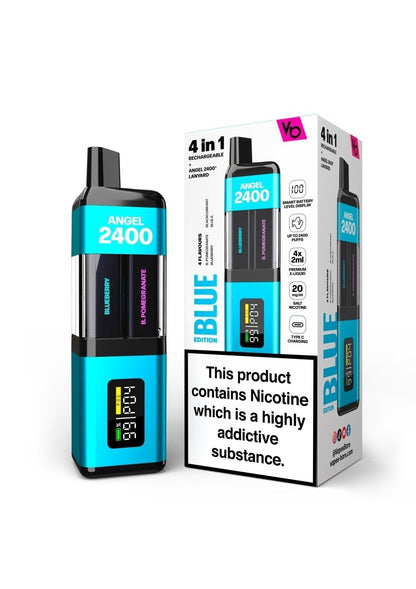 ANGEL 2400 4 in 1 - 2200mAh  Disposable Vape Device | Best Price | UK