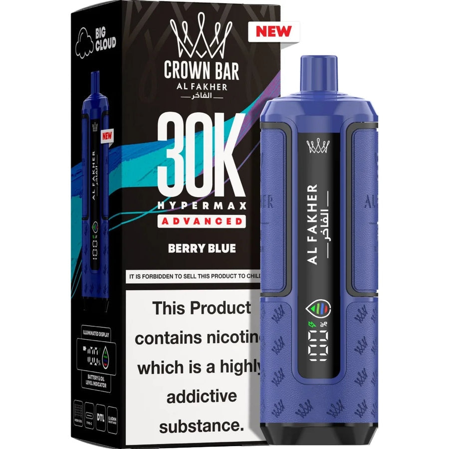 Al Fakher Crownbar Hypermax 30K Puffs Prefilled Vape Kit