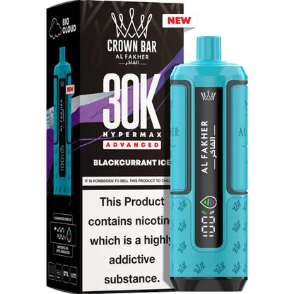 Al Fakher Crownbar Hypermax 30K Puffs Prefilled Vape Kit