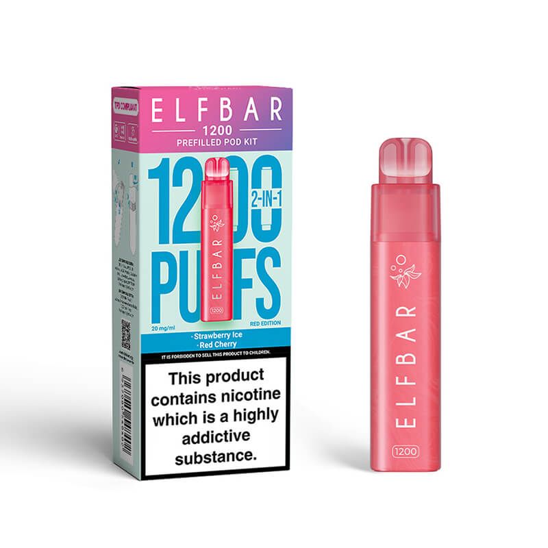 Elf Bar 1200 2in1 Prefilled Pod Vape Kit | Best Price UK | 1 x 5 Pcs