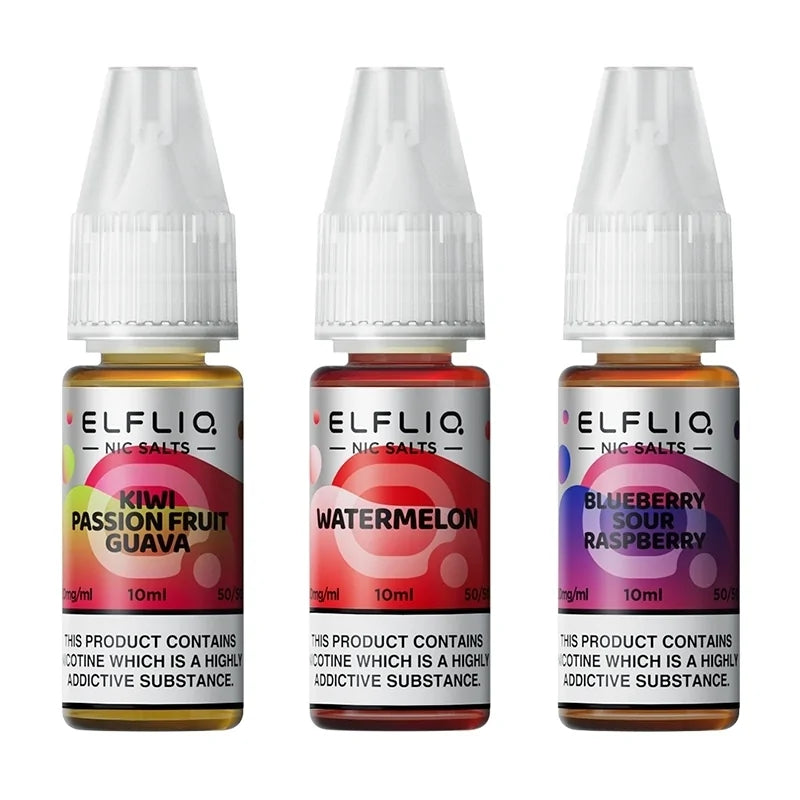 ELFLIQ Nic Salts Vape Juice - vapeswholesale