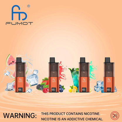 Fumot Tornado 4 in 1 Disposable Vape – 4 Flavors, 4000 Puffs in One Device - vapeswholesale