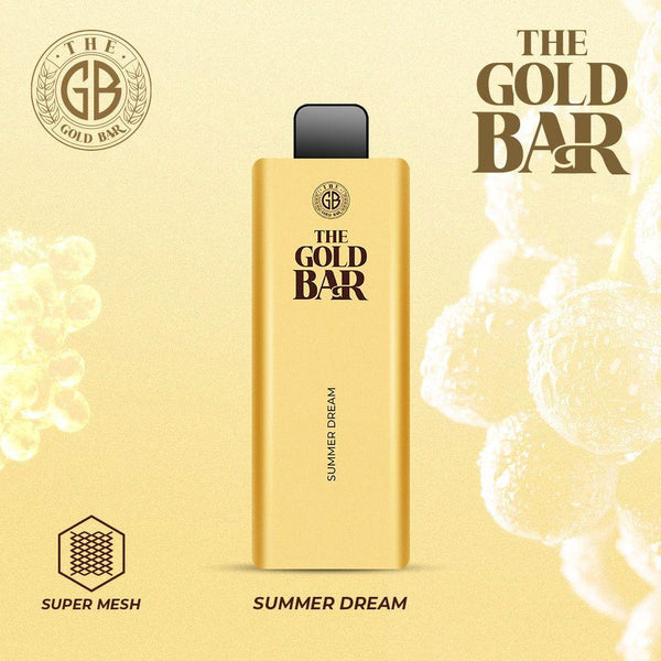 Gold Bar 4500 Disposable Vape Puff Bar | 10 Pcs - vapeswholesale