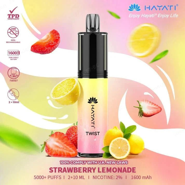 Hayati Twist 5000 Puffs Disposable Vape | Best Price | UK | Vapes Wholesale - vapeswholesale