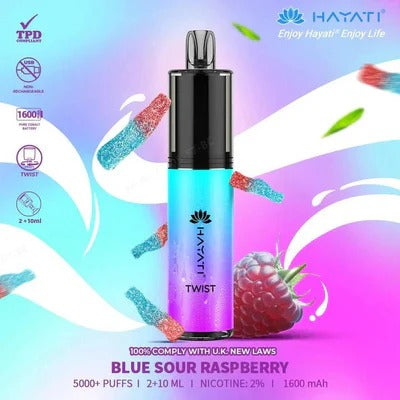 Hayati Twist 5000 Puffs Disposable Vape | Best Price | UK | Vapes Wholesale - vapeswholesale