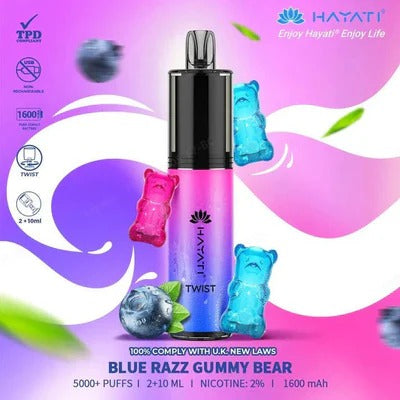 Hayati Twist 5000 Puffs Disposable Vape | Best Price | UK | Vapes Wholesale - vapeswholesale