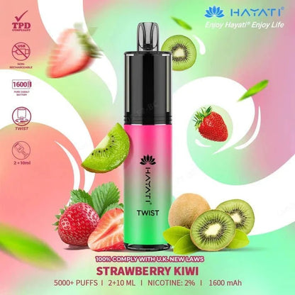 Hayati Twist 5000 Puffs Disposable Vape | Best Price | UK | Vapes Wholesale - vapeswholesale