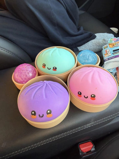 Viral Squishy Dumpling 8.5cm Pack of 12