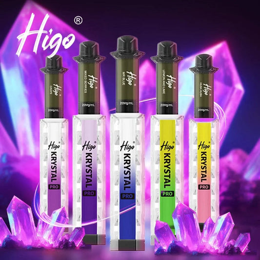 Higo Krystal Pro 600 Prefilled Pod Kit | Box of 10