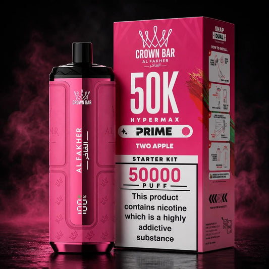 Crown Bar Al Fakher HyperMax Prime 50K Prefilled Vape Kit