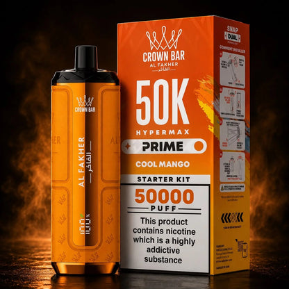 Crown Bar Al Fakher HyperMax Prime 50K Prefilled Vape Kit