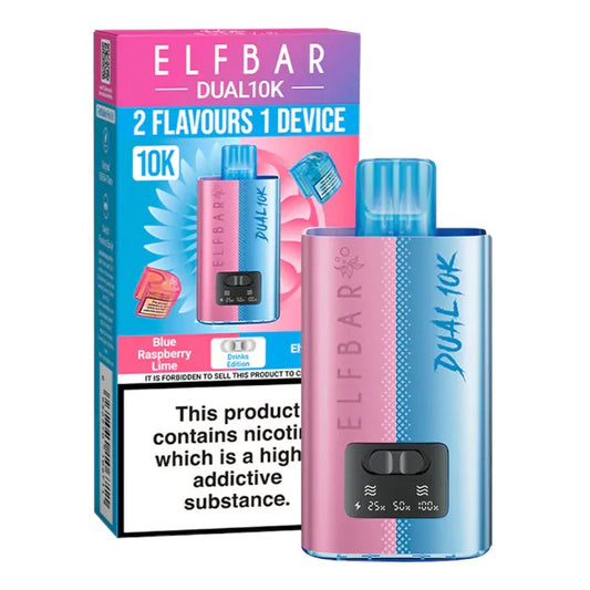 ELFBAR DUAL 10K | Best Price | UK | Legal Vapes