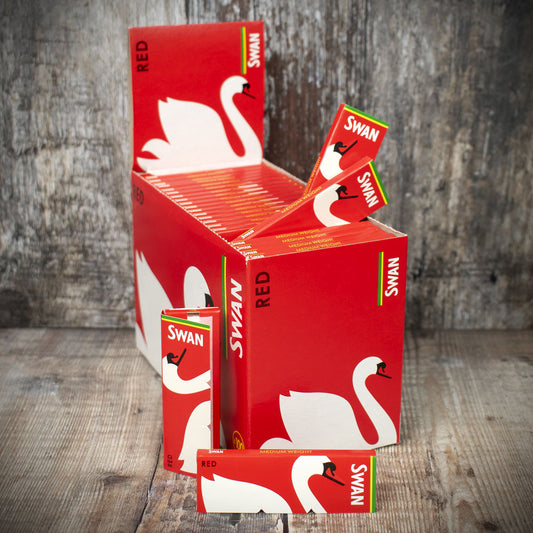 Swan Rolling Papers Red - Box of 100