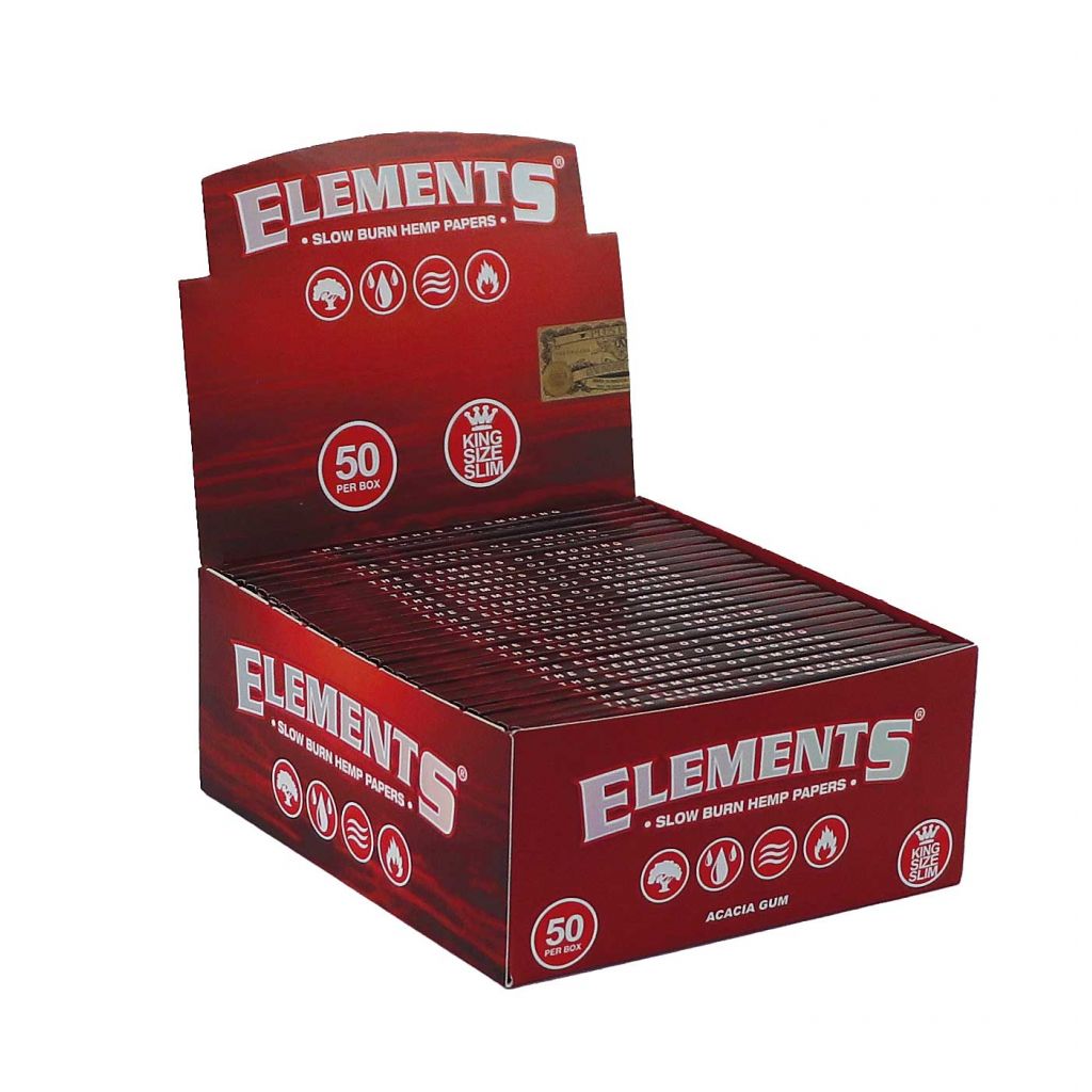 Elements Slow Burn Hemp Papers