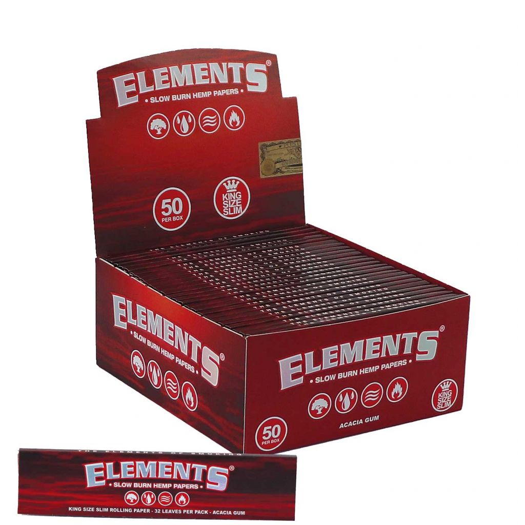 Elements Slow Burn Hemp Papers