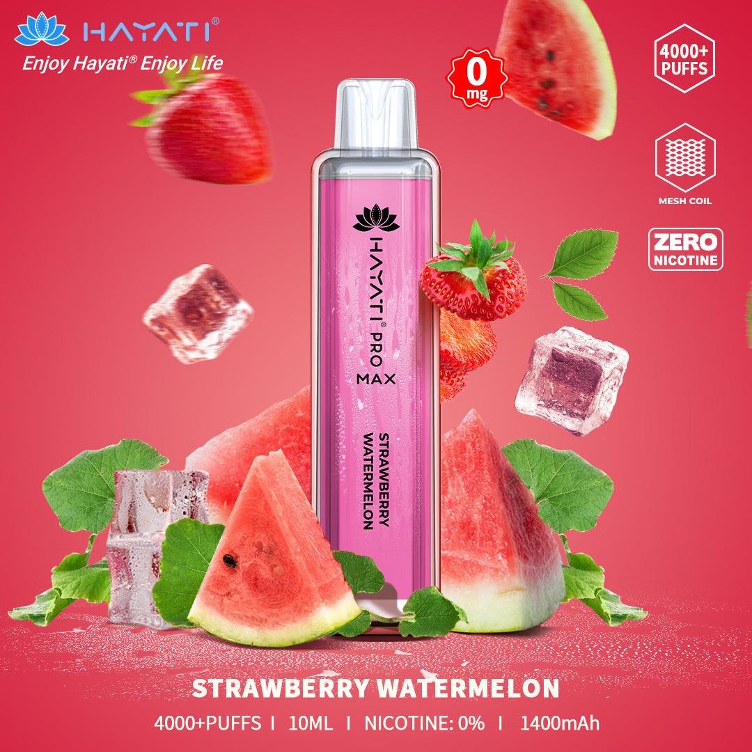 Hayati Pro Max 4000+ Puffs ZERO Nicotine