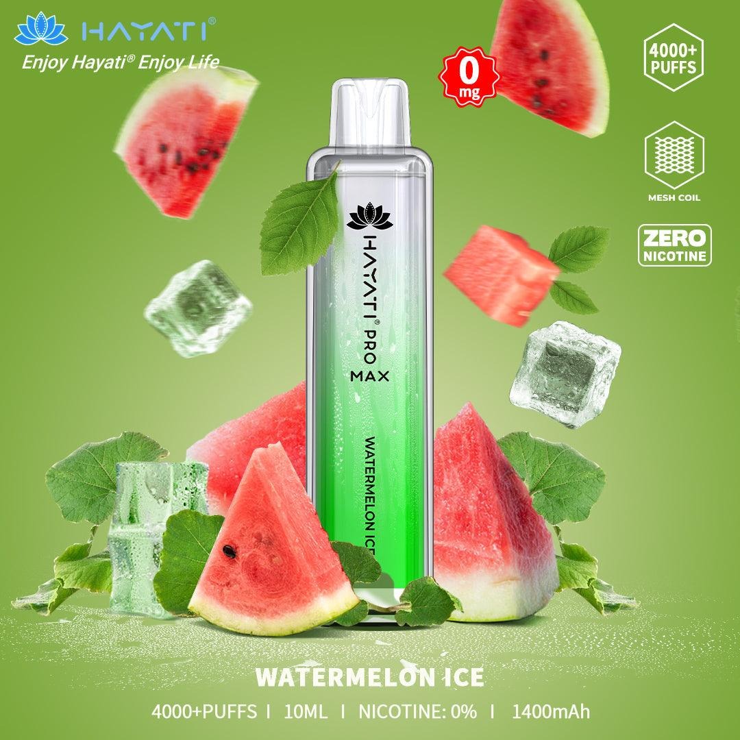 Hayati Pro Max 4000+ Puffs ZERO Nicotine