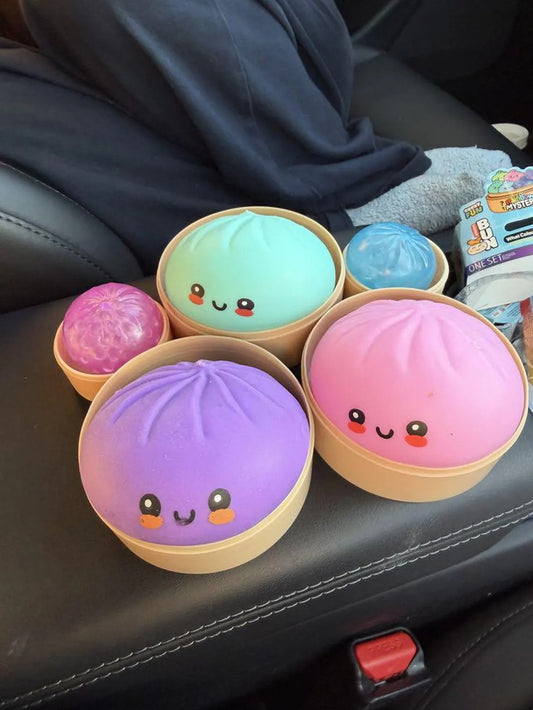 Viral Squishy Dumpling 8.5cm Pack of 12