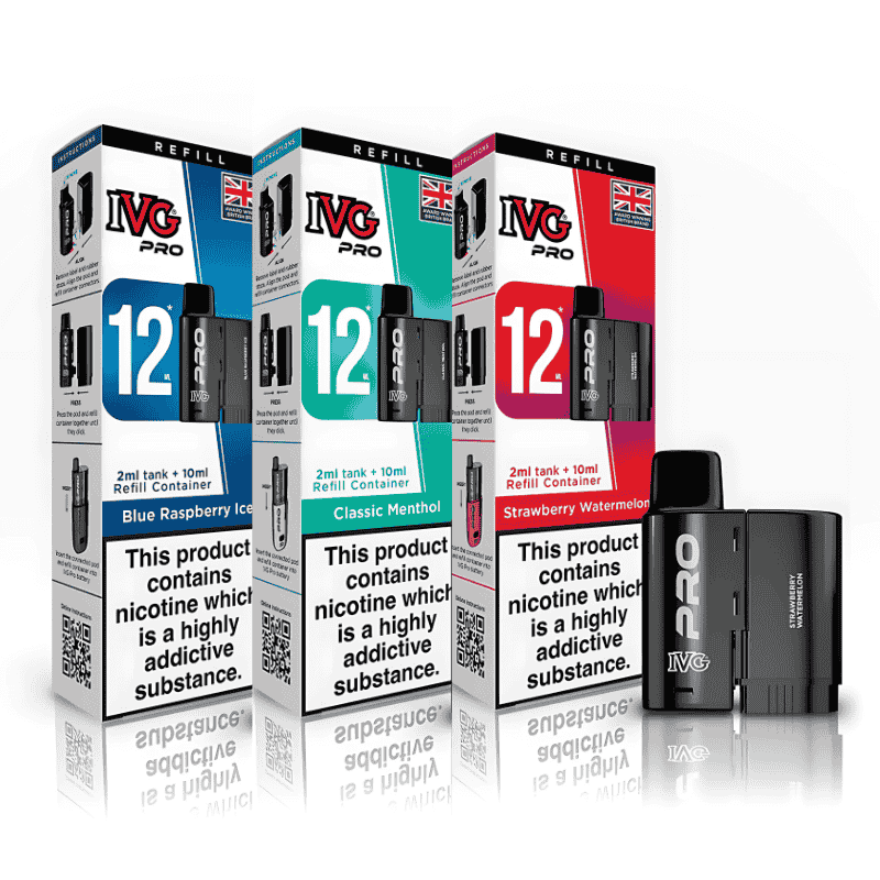 IVG 12 Pro Replacement Pods | Box of 5