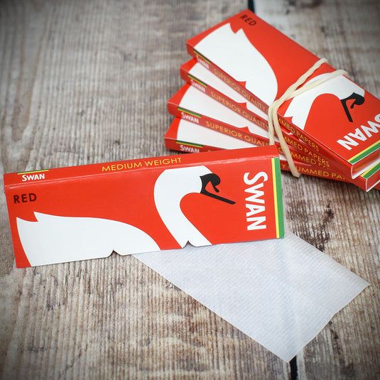 Swan Rolling Papers Red - Box of 100