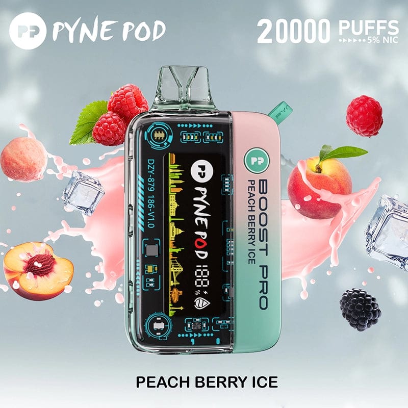 Pyne Pod Boost Pro Disposable Vape Kit 20000 Puffs | Wholesale | UK - vapeswholesale