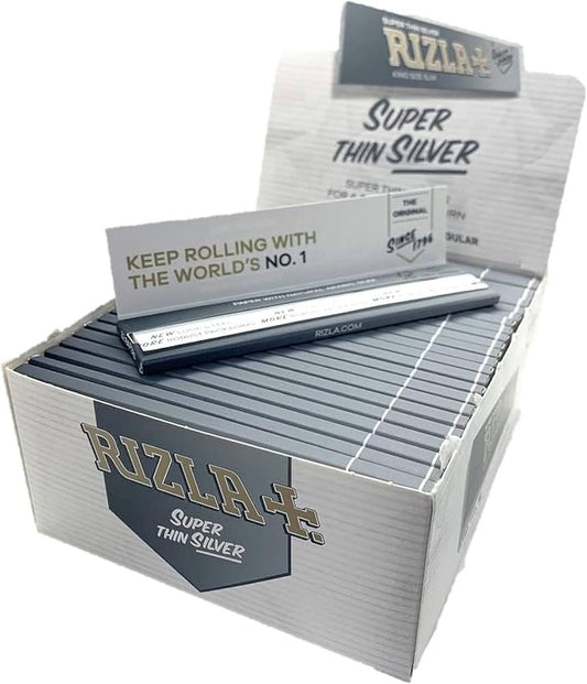 Rizla Super Thin Silver | Box of 50
