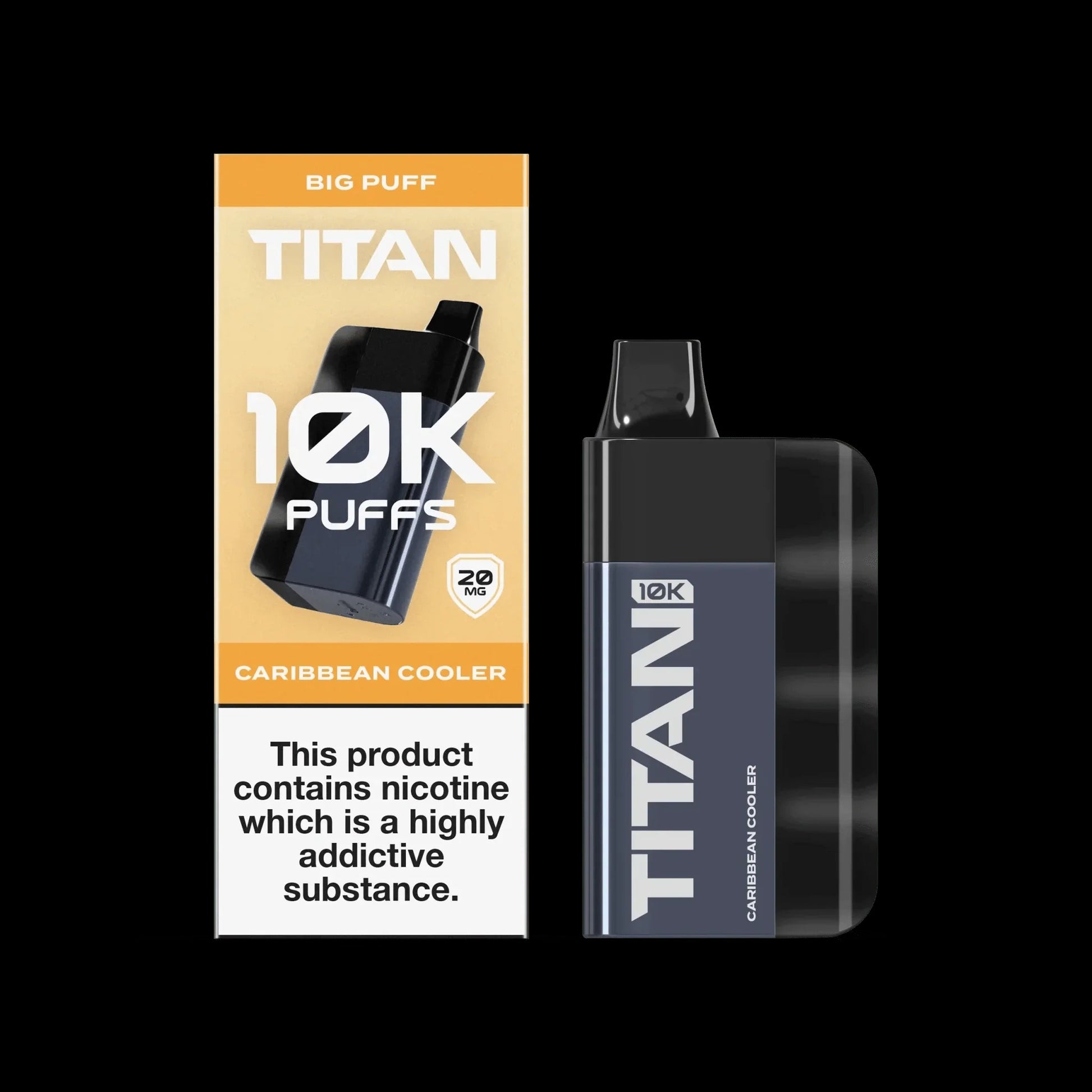 Titan 10K Puffs Prefilled Vape Pod Kit Box of 5 Titan 10K Puffs Prefilled Vape Pod Kit Box of 5