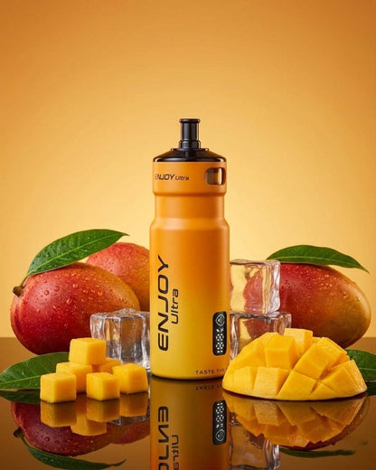 Enjoy Ultra Refillable Vape Kit 9000 Puffs 20mg - Triple Mango