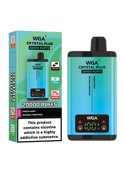 WGA Crystal Plus 20000 Puffs Disposable Vape | Best Price | UK | Vapes Wholesale - vapeswholesale