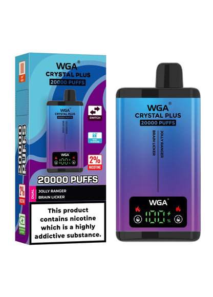 WGA Crystal Plus 20000 Puffs Disposable Vape | Best Price | UK | Vapes Wholesale - vapeswholesale