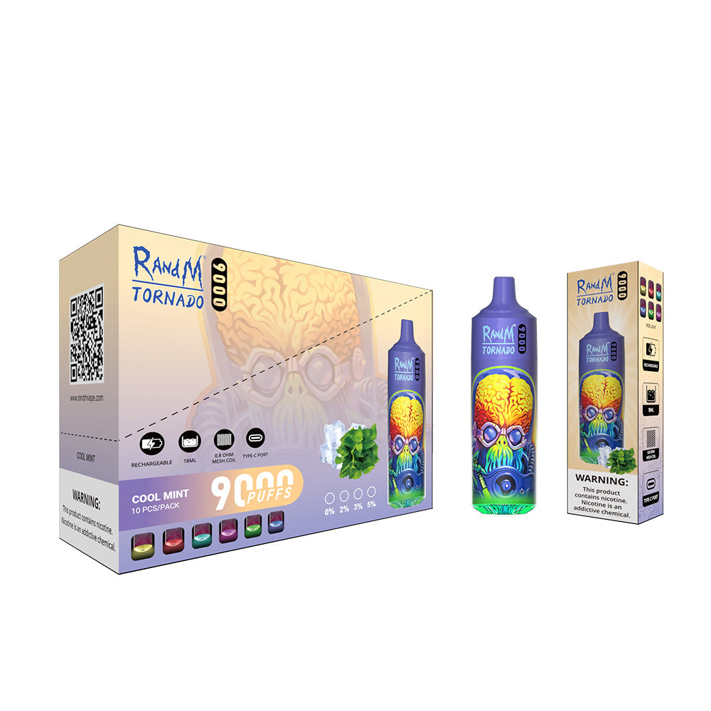 RandM 9 k Tornado Disposable Vape - vapeswholesale