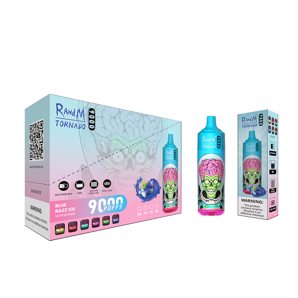 RandM 9 k Tornado Disposable Vape - vapeswholesale