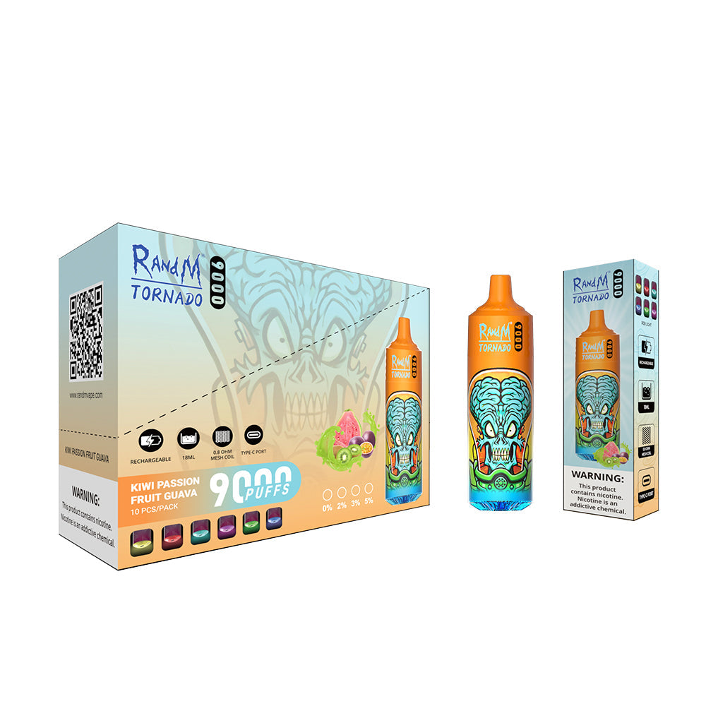 RandM 9 k Tornado Disposable Vape - vapeswholesale