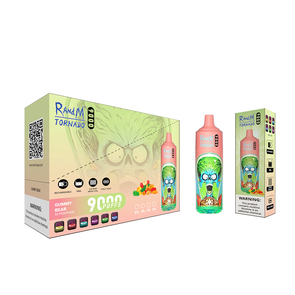 RandM 9 k Tornado Disposable Vape - vapeswholesale