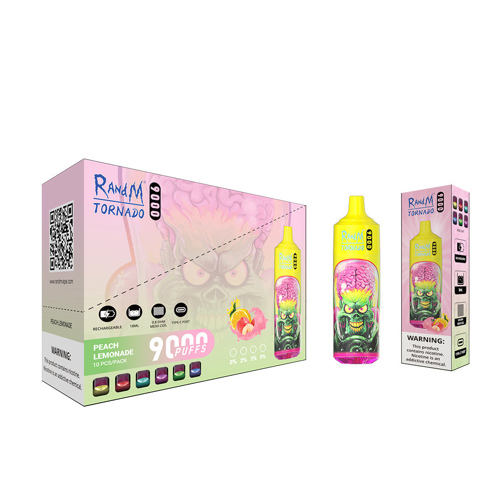 RandM 9 k Tornado Disposable Vape - vapeswholesale