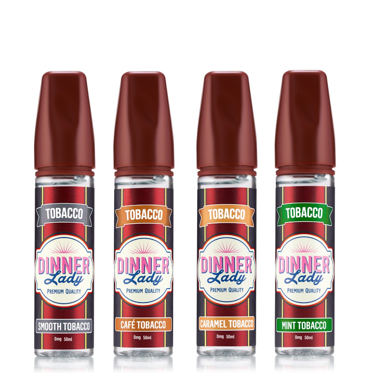 Dinner Lady: Tobacco Series 50ml Shortfill - vapeswholesale