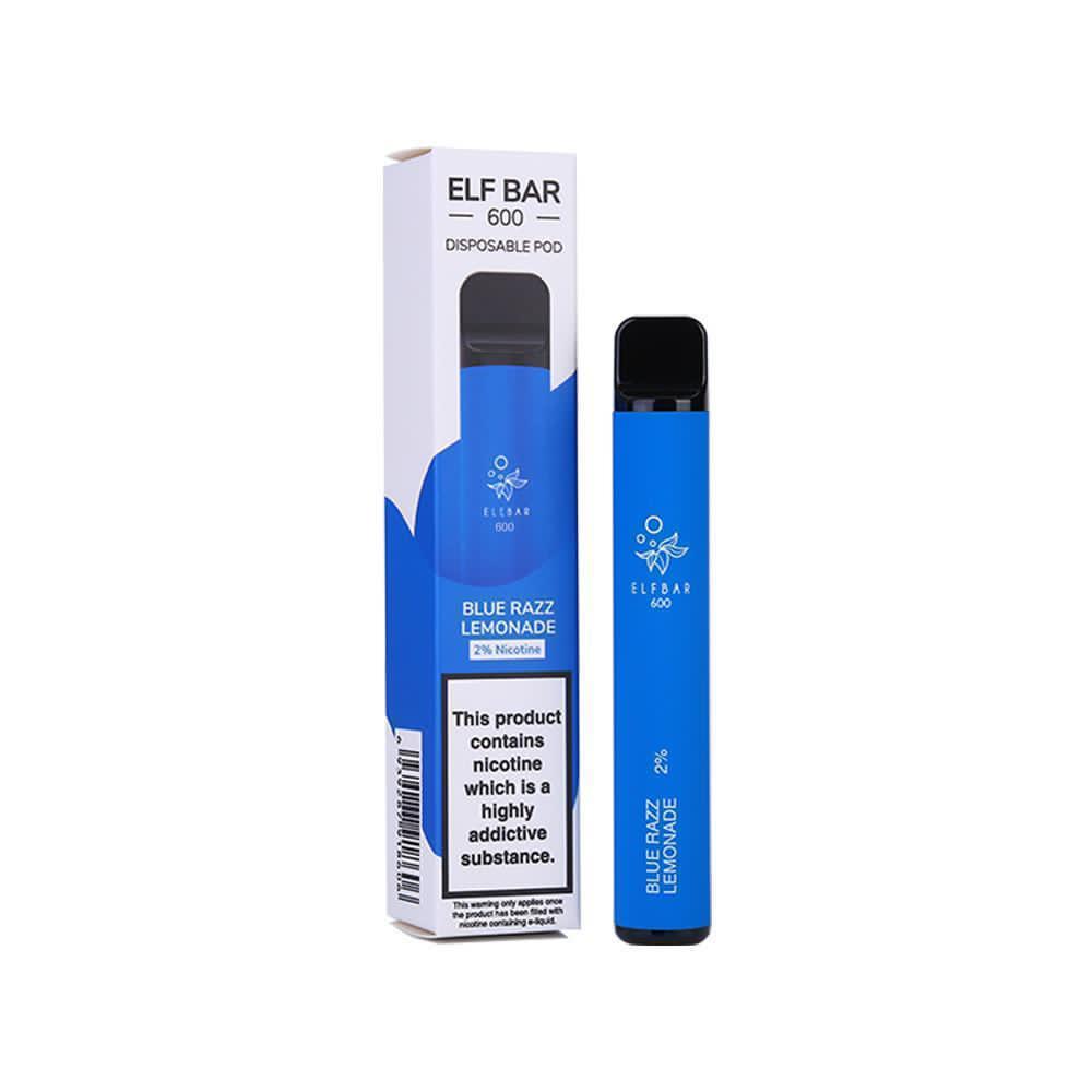 Elf Bar 600 Puffs Disposable Pod Device - vapeswholesale