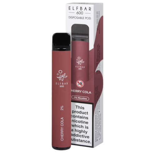 Elf Bar 600 Puffs Disposable Pod Device - vapeswholesale