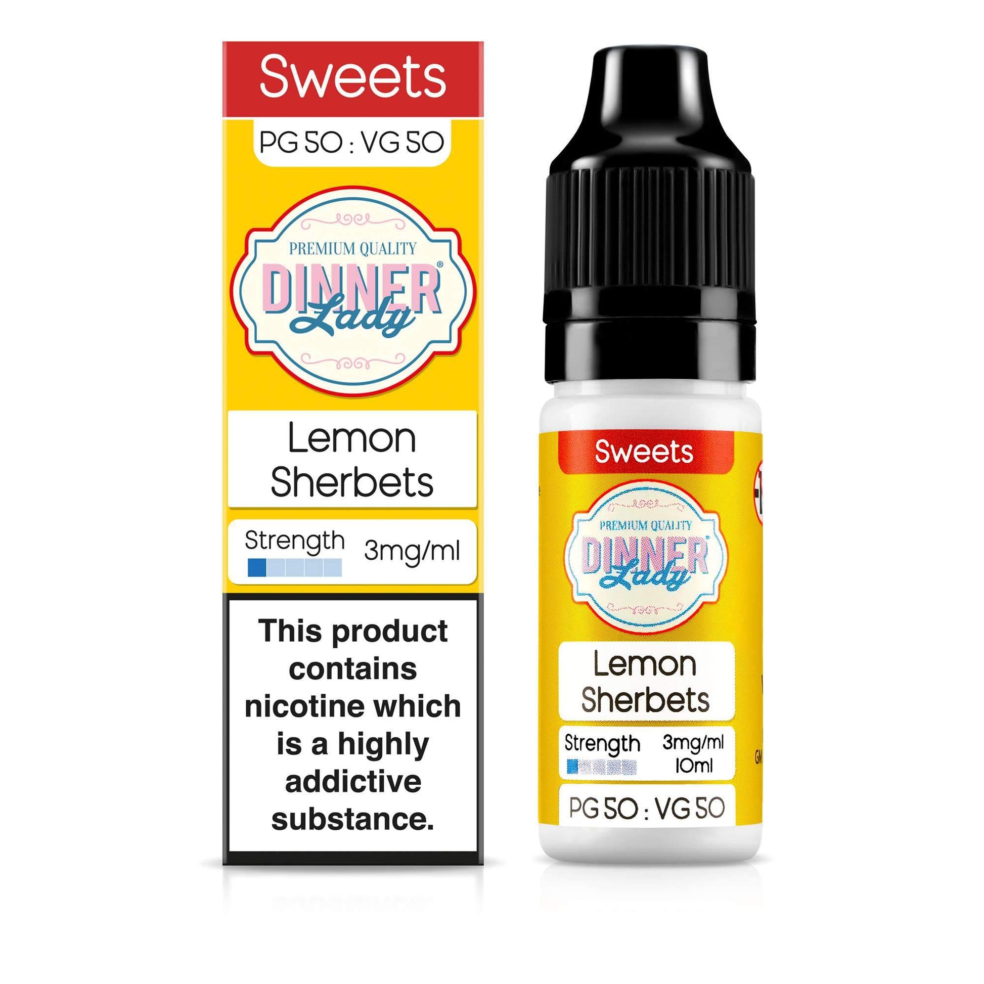 Dinner Lady 50/50 E-liquid 10ml - vapeswholesale