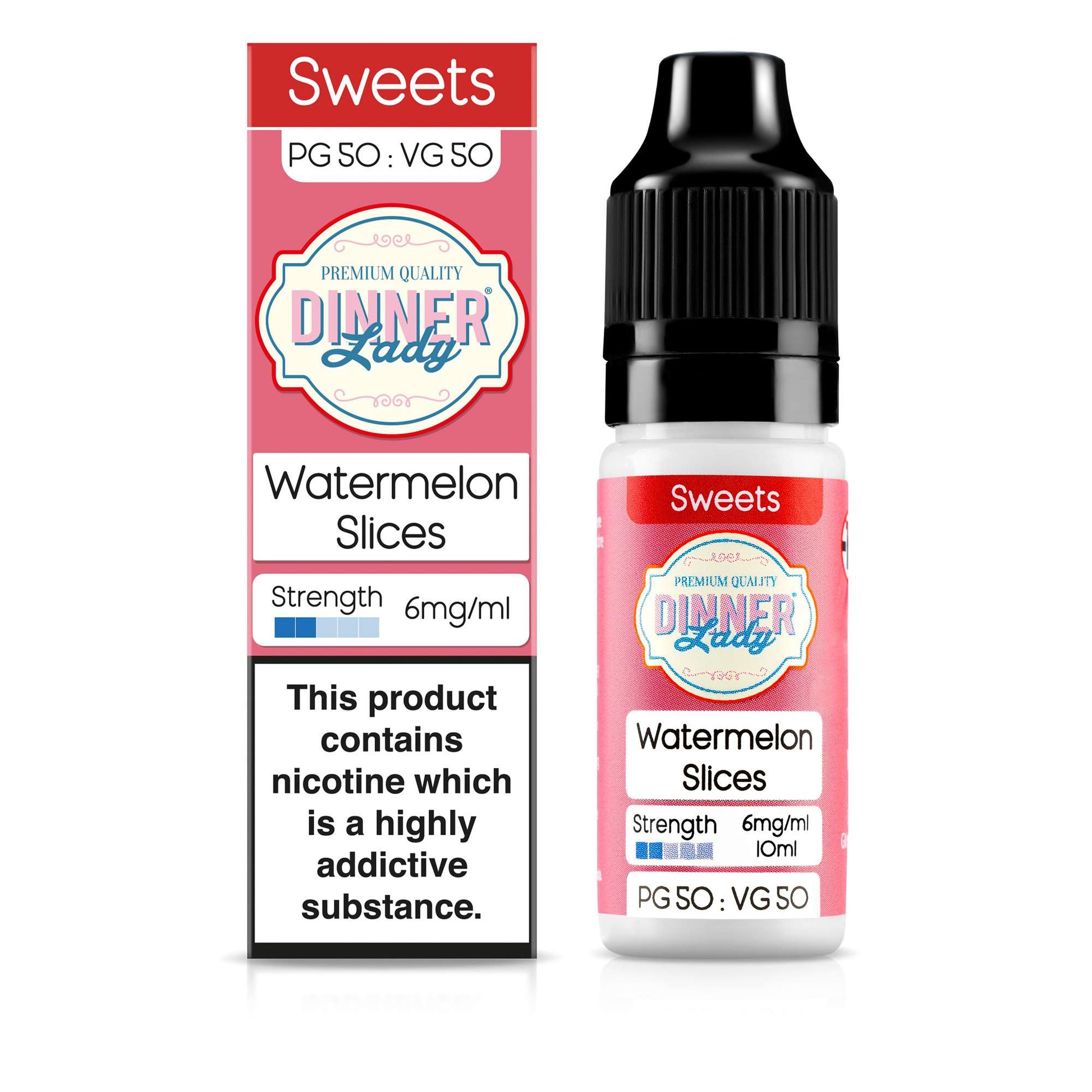 Dinner Lady 50/50 E-liquid 10ml - vapeswholesale