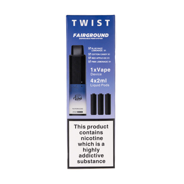 Happy Vibes Twist 2400 Disposable Vape - vapeswholesale