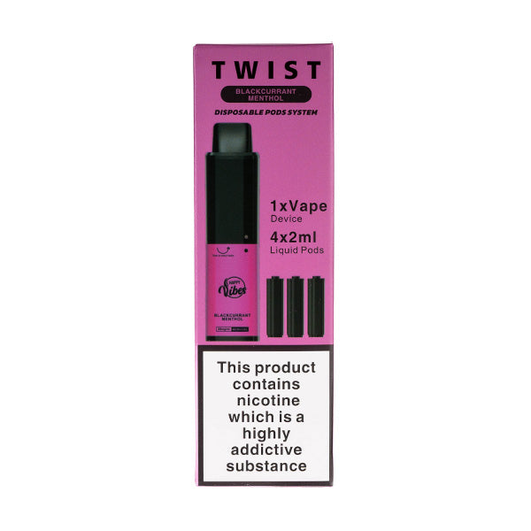 Happy Vibes Twist 2400 Disposable Vape - vapeswholesale