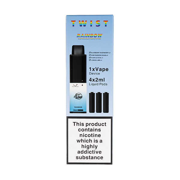 Happy Vibes Twist 2400 Disposable Vape - vapeswholesale