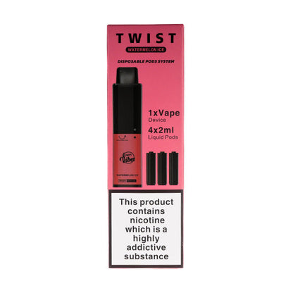 Happy Vibes Twist 2400 Disposable Vape - vapeswholesale