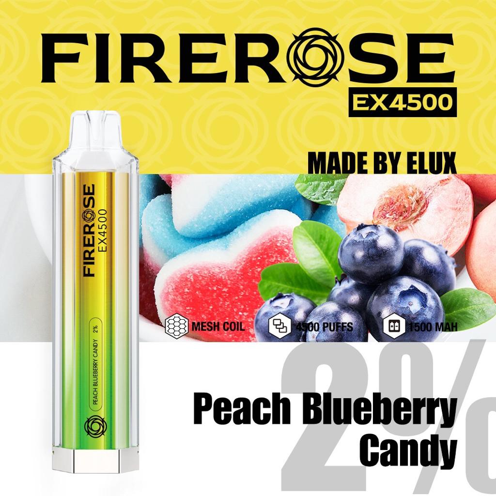 Elux Firerose EX4500 Disposable Vape Elux Tech *NEW* - vapeswholesale